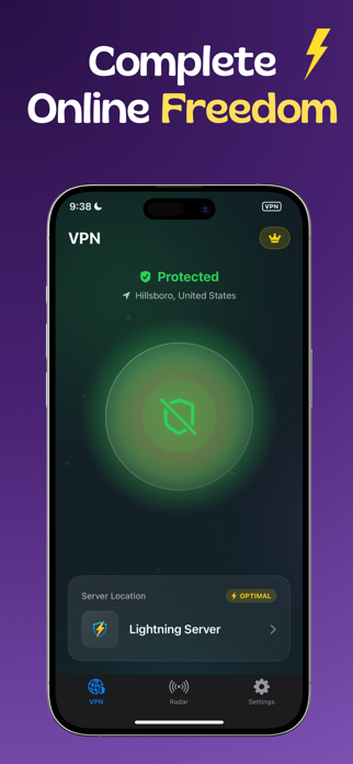 VPN: Fast, Secure, No Limits Screenshot 2 of 3