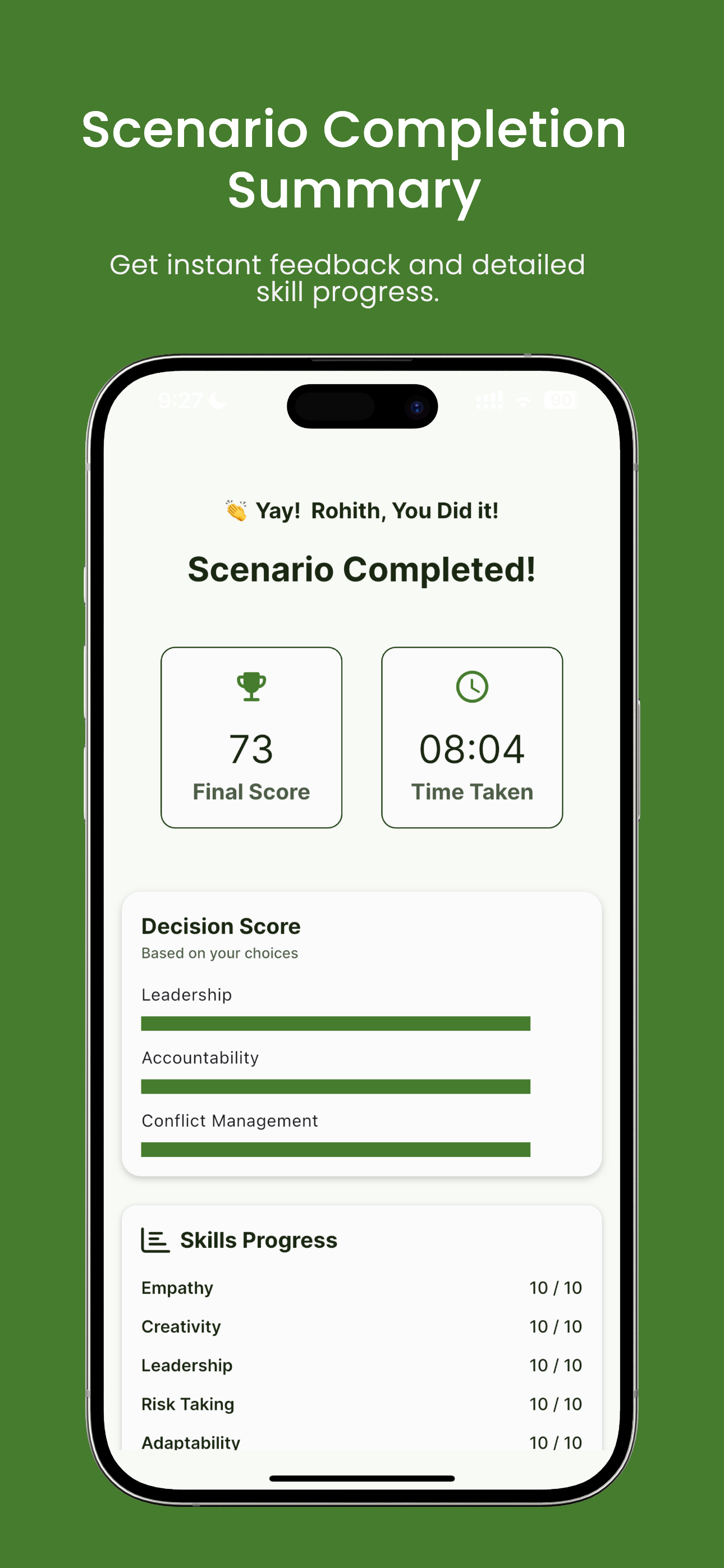 SkillWee: AI Decision-Maker screenshot 7