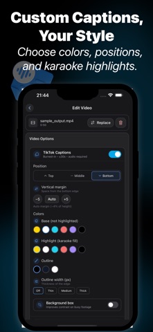 Transcript & AI Video Editing iPhone screenshot