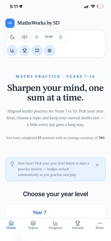 MathsWorks by SD screenshot 2 of 10