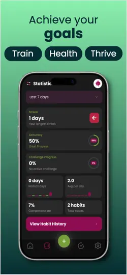 Percio: Habits & Challenges iPhone Ekran Görüntüsü 4