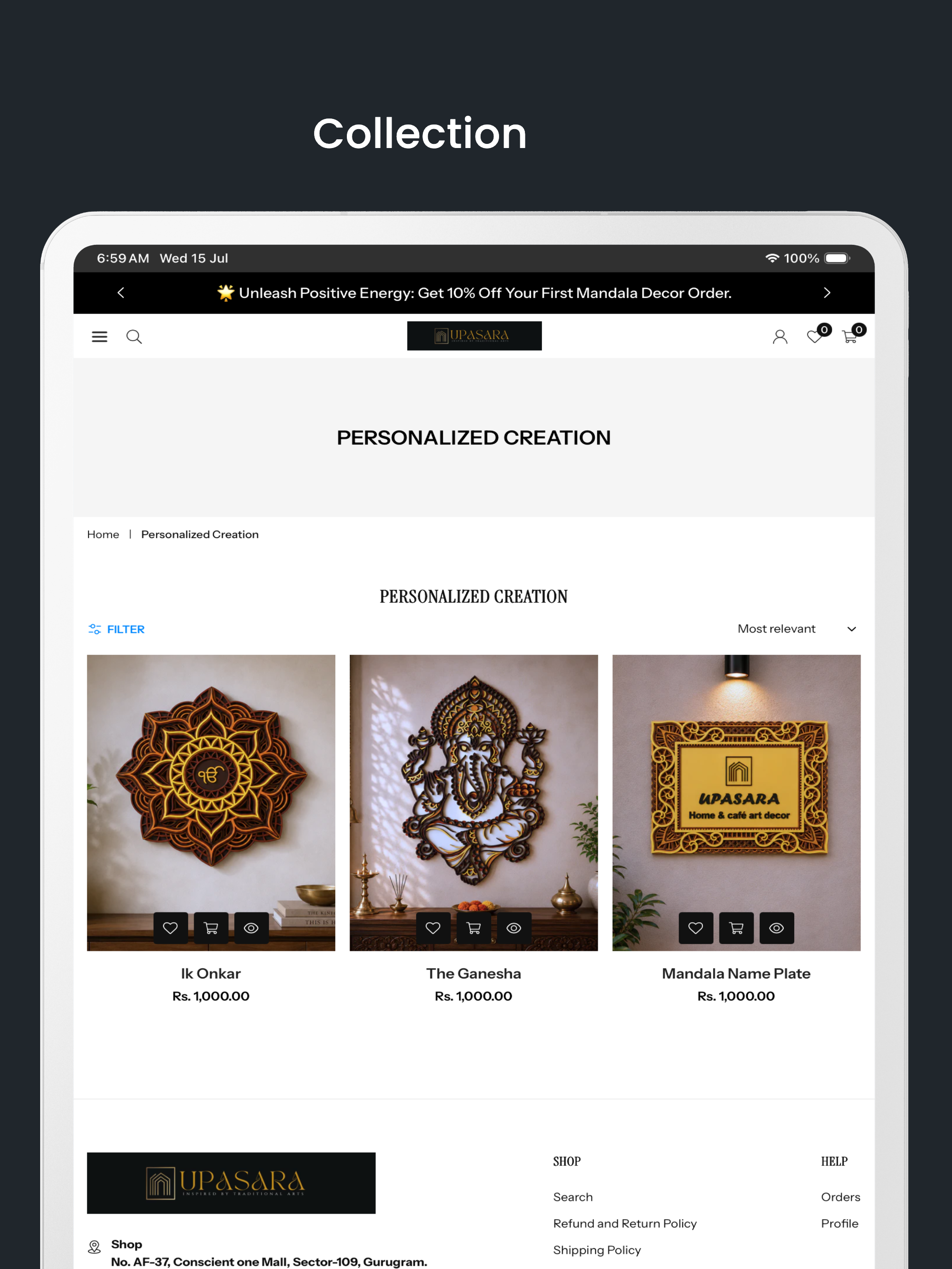 Upasara – Wooden Home Décor screenshot 9