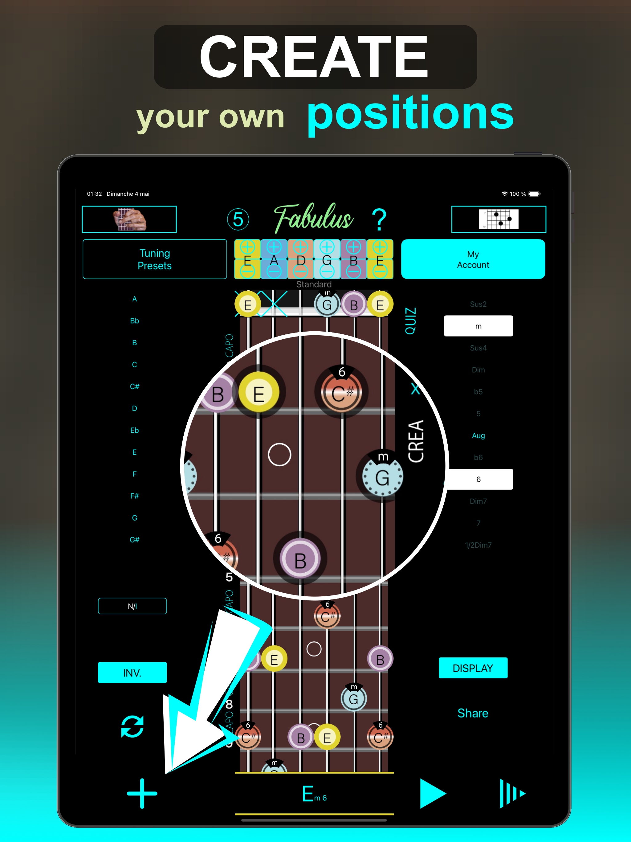 Guitar Chord Finder : Fabulus