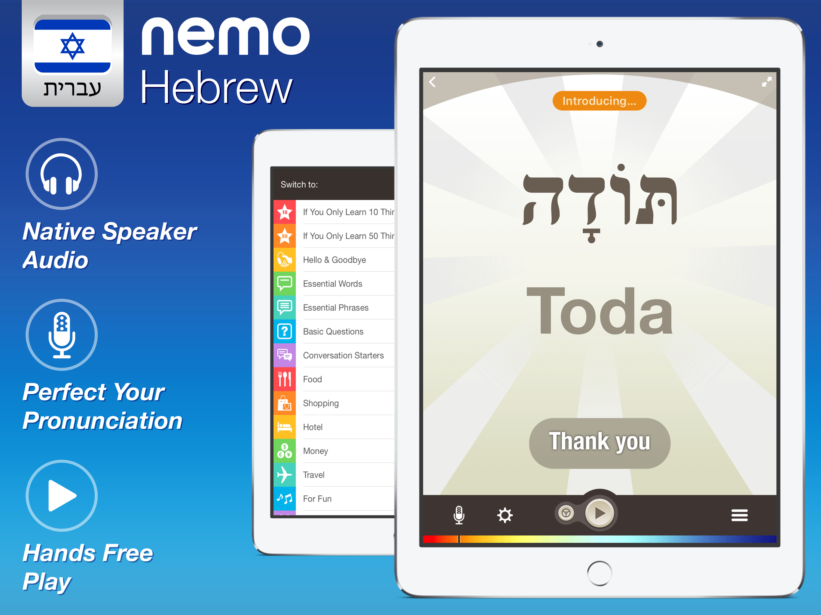 Hebrew by Nemo
