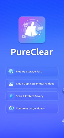 PureClear: Deep Clean & Boost iPhone screenshot