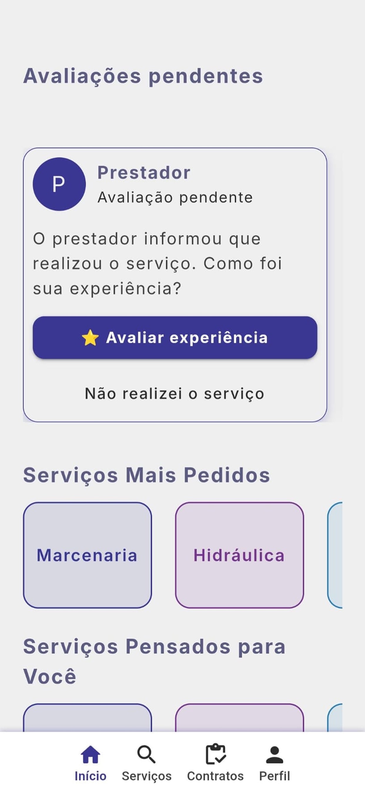 Screenshot 1 of Contrata Tudo