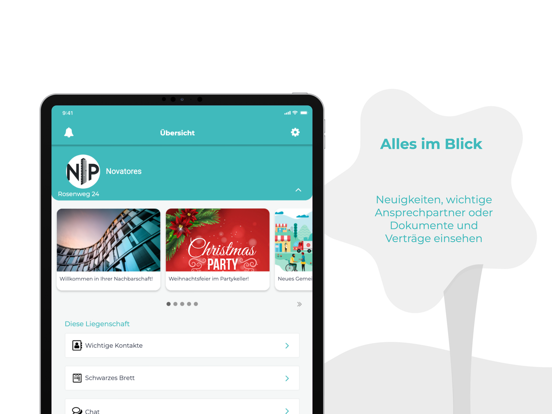 Novatores Immobilien Partner app screenshot 3