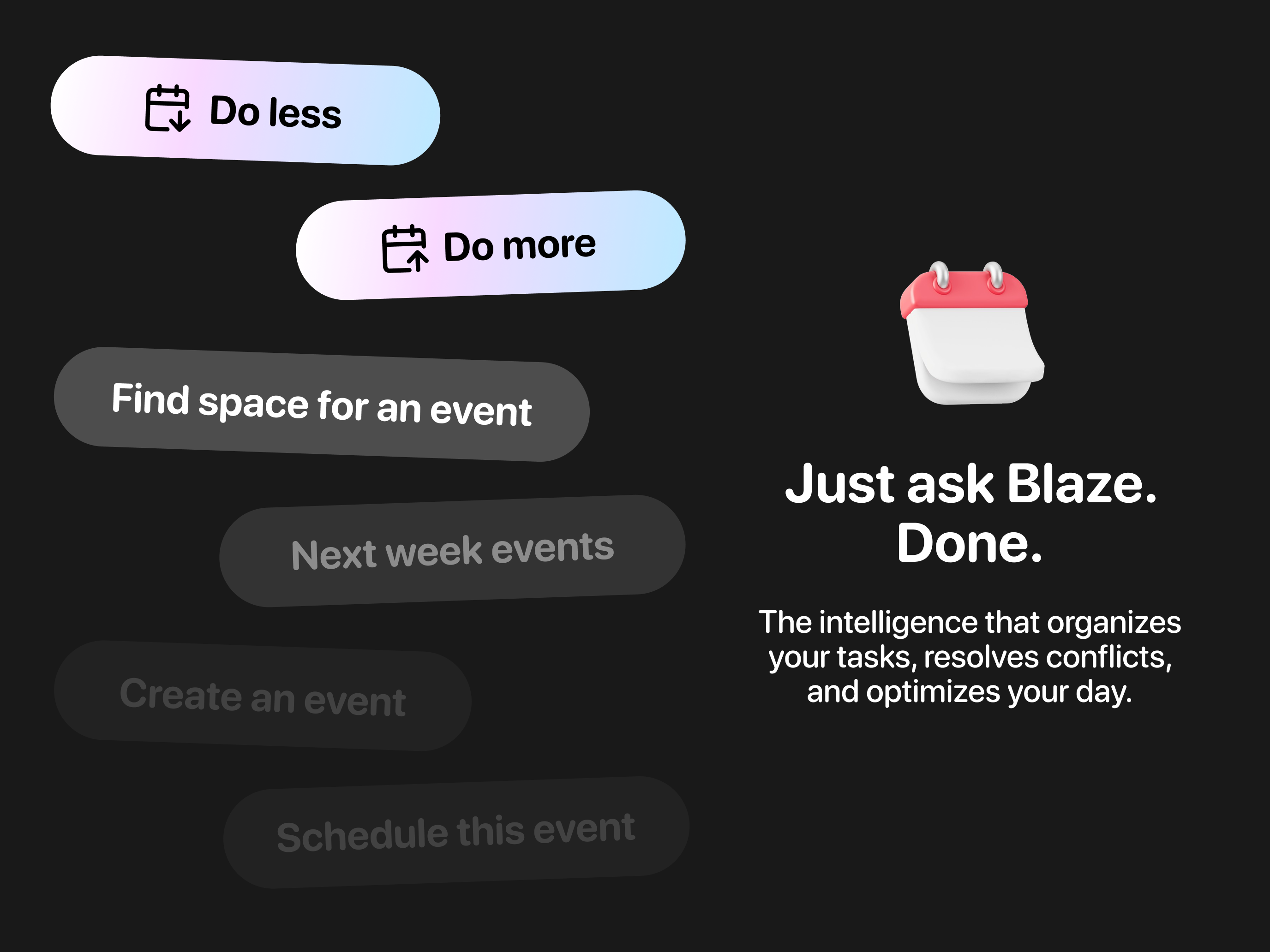 Blaze Calendar