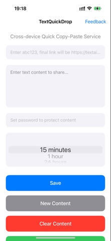 TextQuickDrop Screenshot 1 of 6