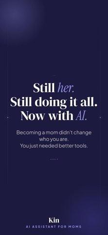 Kin: AI Assistant for Moms iPhone screenshot