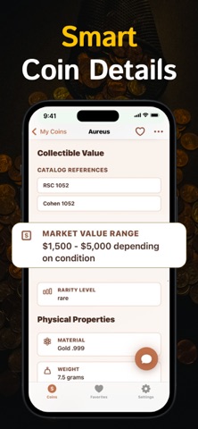 Coin Price Scanner Identifier iPhone screenshot