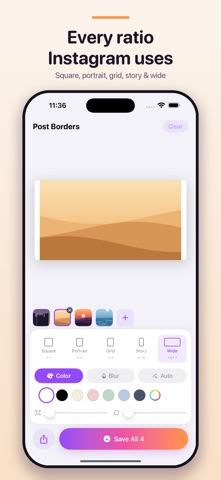 Post Borders For Instagram Screenshot 2 of 5