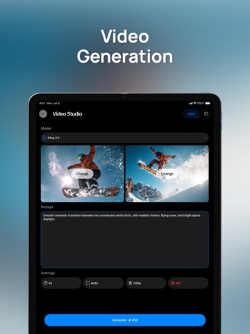 VisuAI - AI Image & Video iPad screenshot