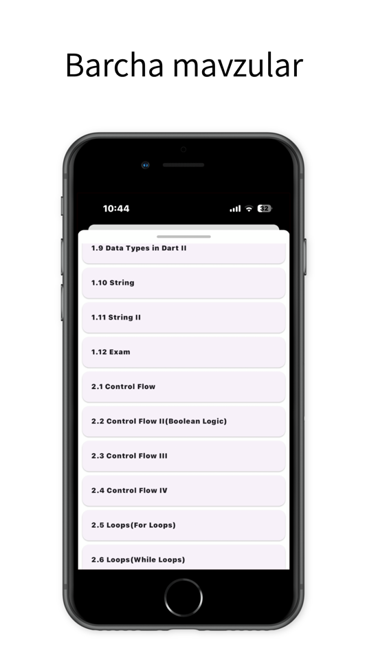 #1. PDP Student (iOS) By: Abduazim Islomjonov