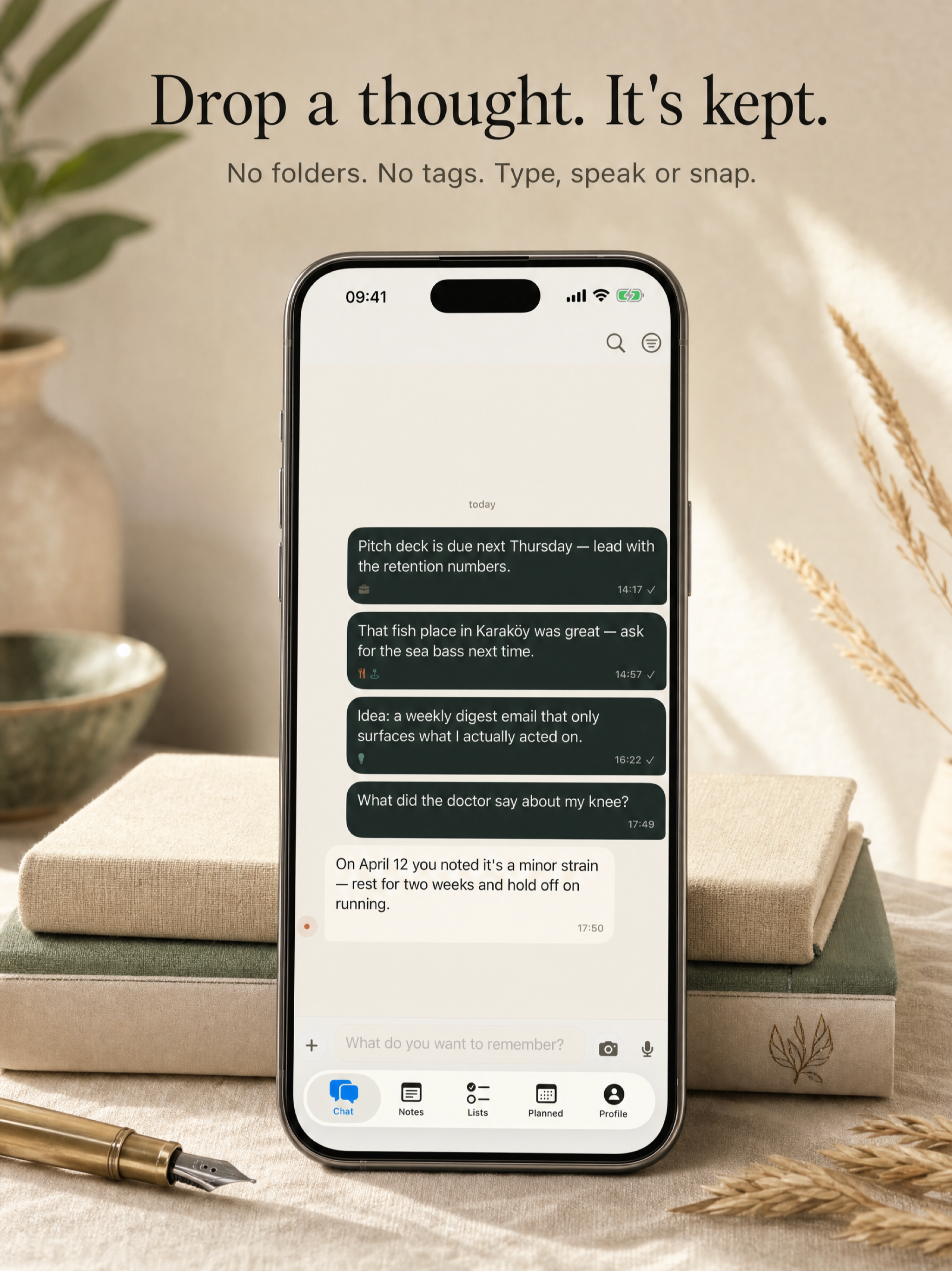 SecondBrain: AI Notes & Voice