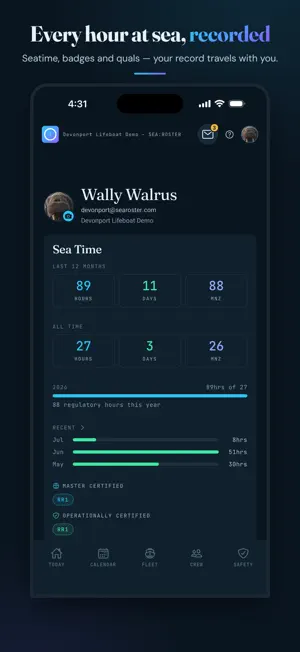 Sea:Roster screenshot 3