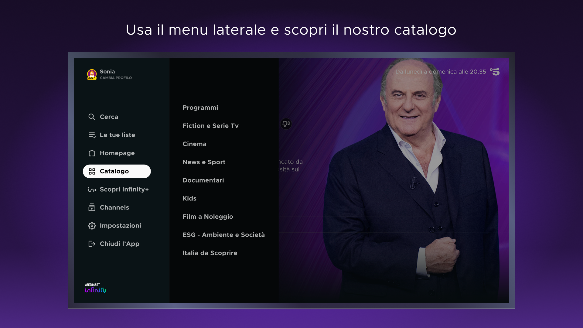 Mediaset Infinity Italia