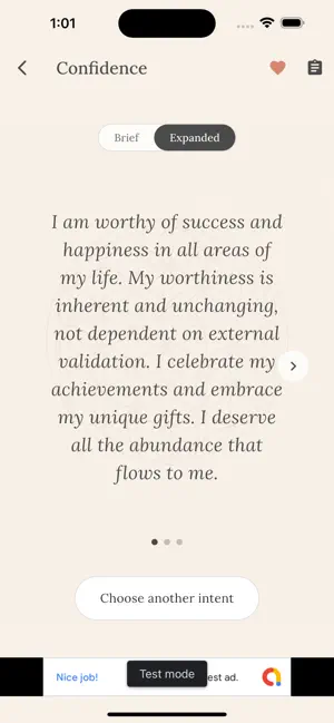 Daily Affirmation Flow screenshot 2