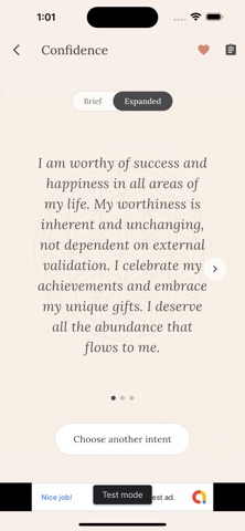 Daily Affirmation Flow Screenshot 2 of 6