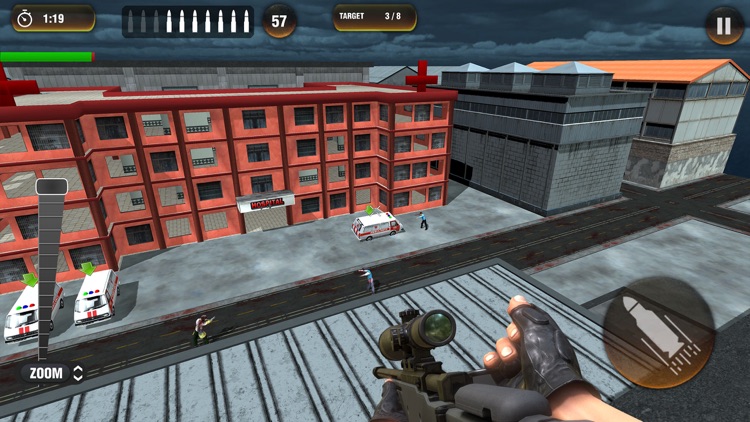 Zombie Sniper Shooter Gun Game screenshot-4