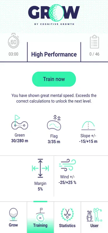 GROW Golf screenshot 1 of 3