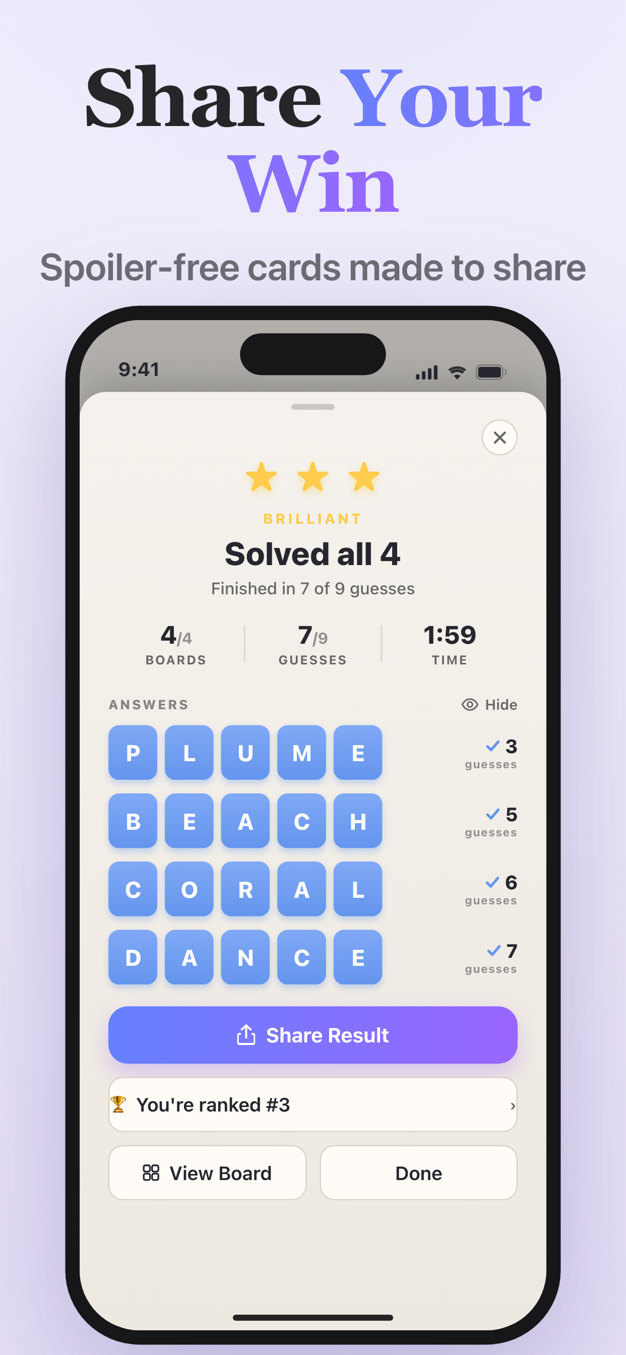 Quad Puzzle: Daily Word Game screenshot 6