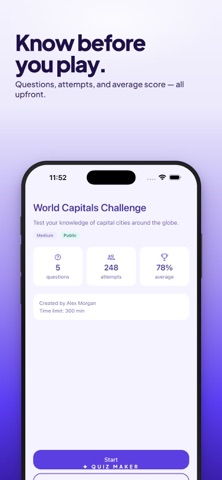 Quiz Maker: AI Test & Study Screenshot 2 of 5
