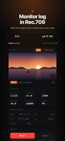 CamControl for Sony Screenshot 4 of 7