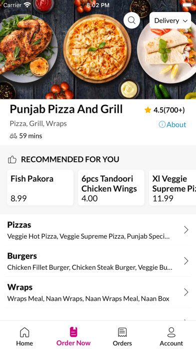 Punjab Pizza And Grill Screenshot