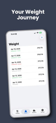 Simple Calories: Tracker Screenshot 3 of 5