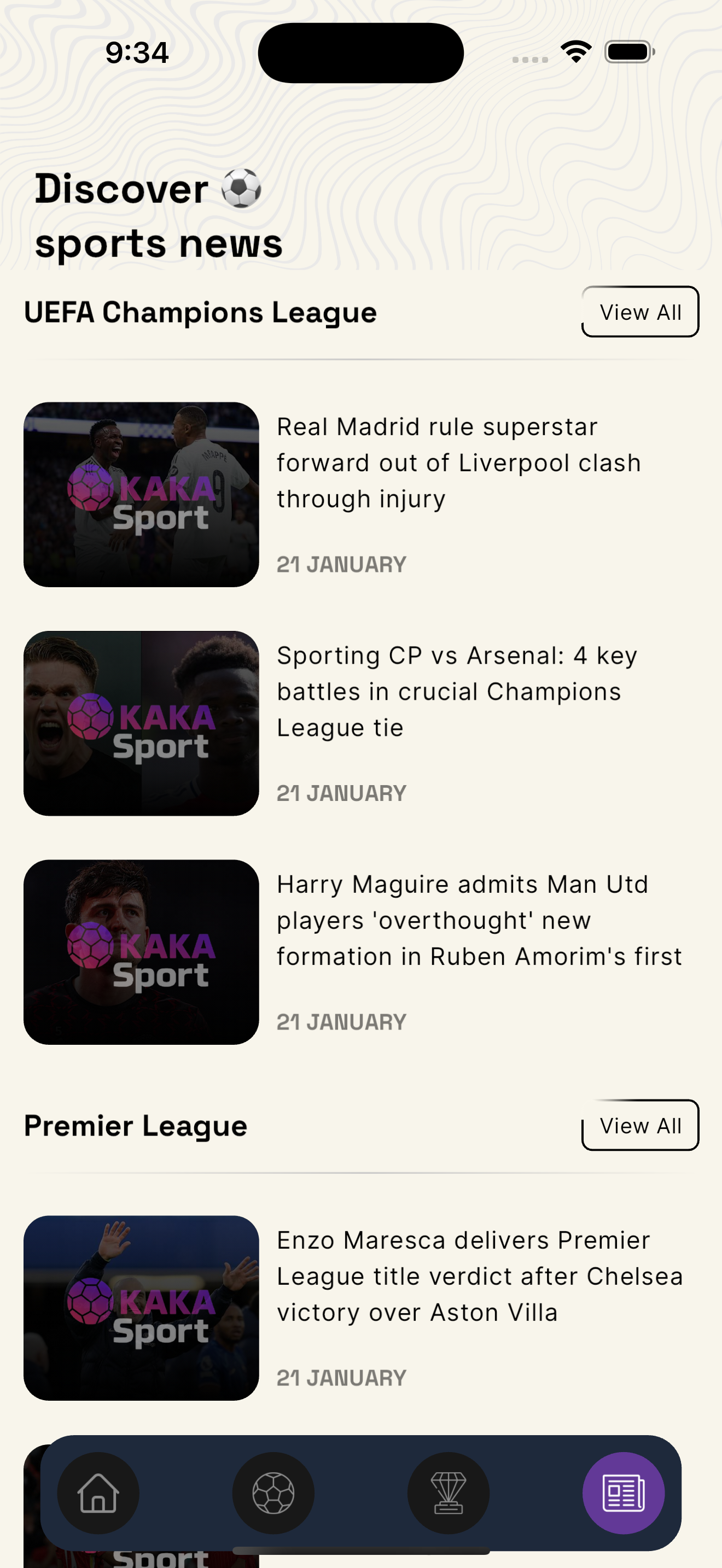 KAKA Sport - Live Football