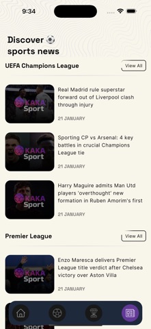 KAKA Sport - Live Football screenshot 8