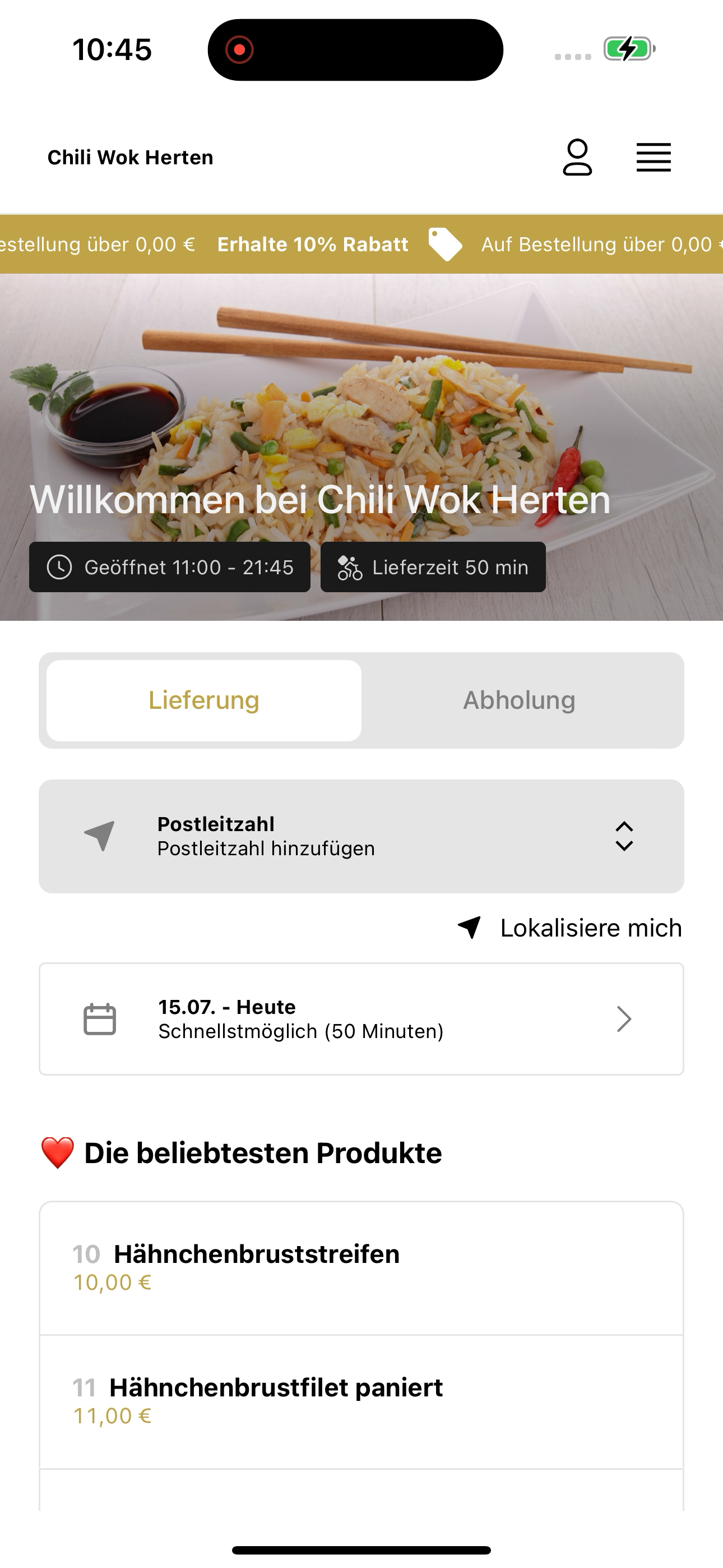 Chili Wok Herten screenshot 5