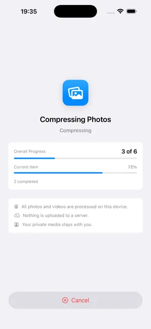 Photo Video Compressor KB screenshot 4