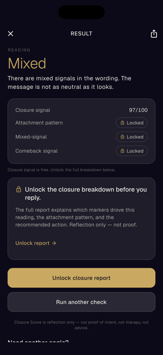 Closure Score Screenshot 3 of 4