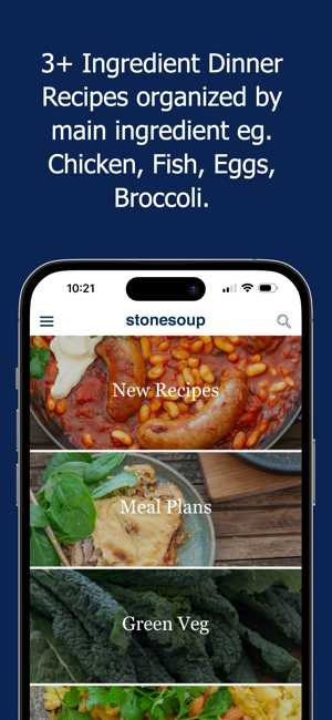 ‎STONESOUP: Captura de pantalla de más de 3 ingredientes