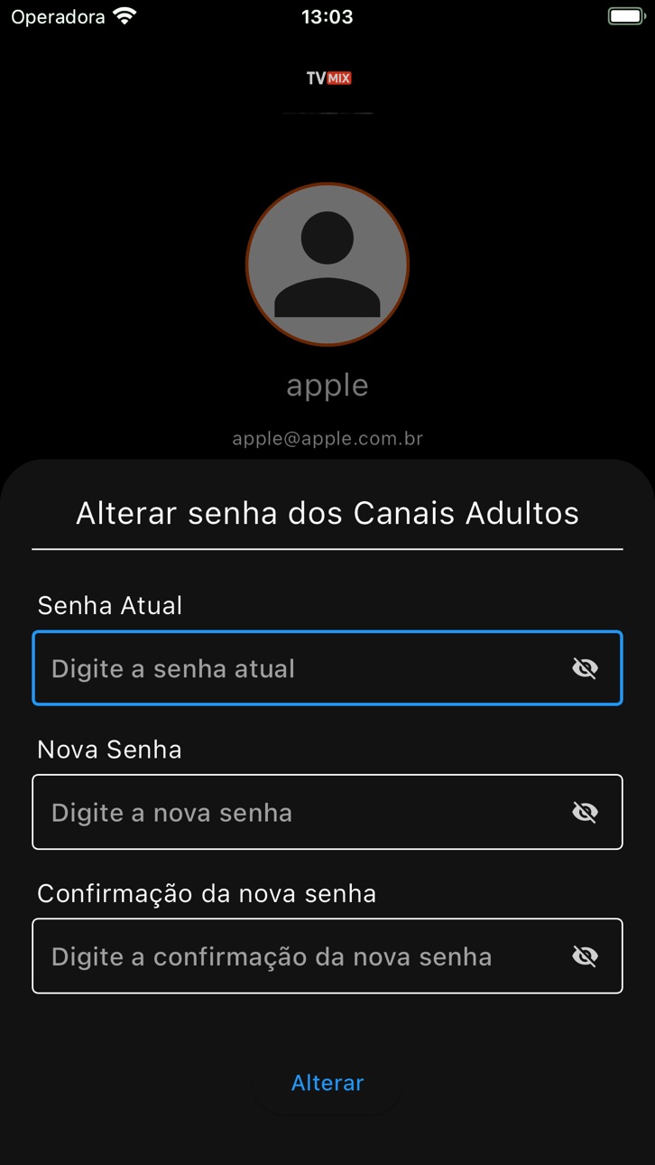 iPhone screenshot