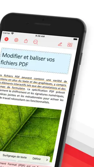 Capture d'écran de PDF Pro - Lecteur Et Éditeur sur iPhone 2