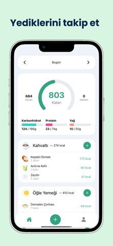 Kalori Sayacı & Diyet Takibi screenshot