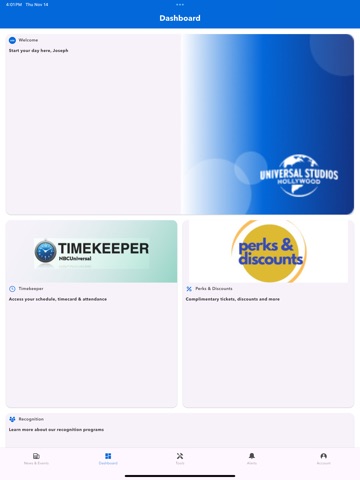 Team Universal iPad screenshot