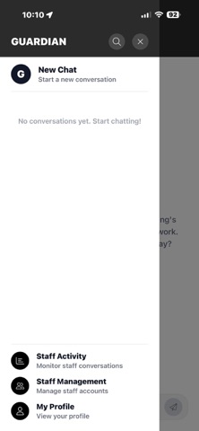 Guardian Platform screenshot