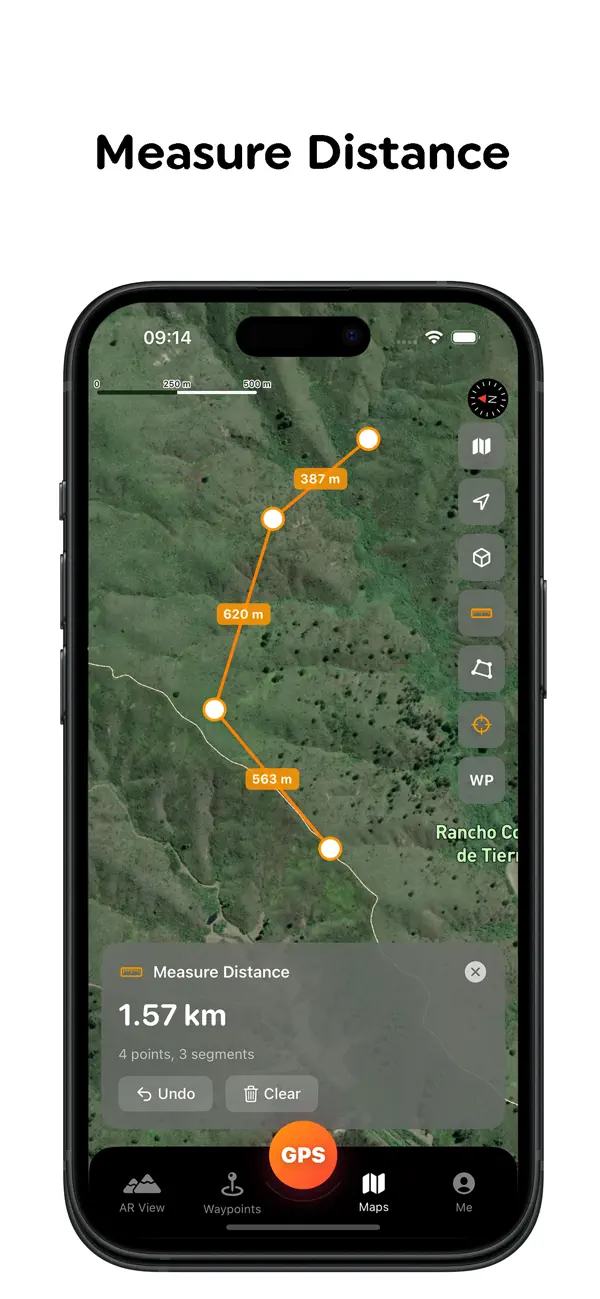 Screenshot #3 pour Maps Anywhere: 3D Terrain Map