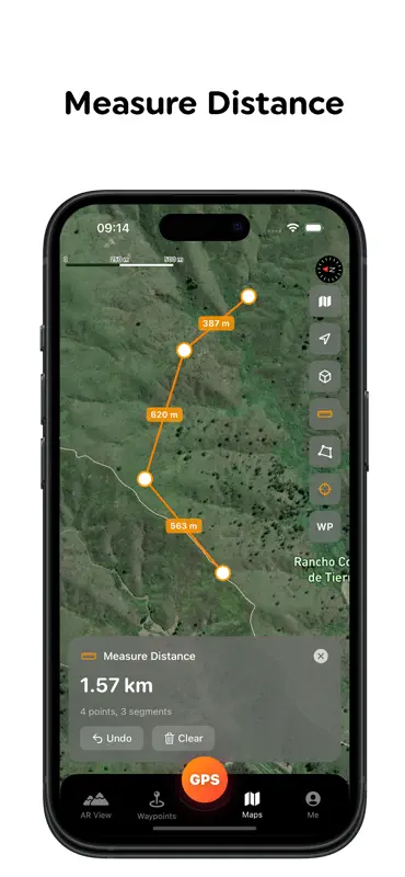 Maps Anywhere: 3D Terrain Map screenshot 3 of 5