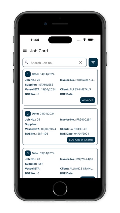 Screenshot 2 of Amiable Logistics App