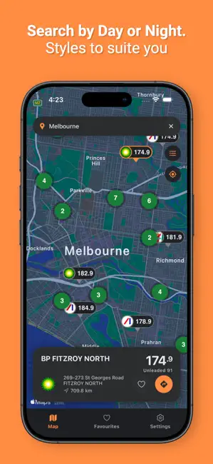 Fuel Spy Australia iPhone screenshot 2