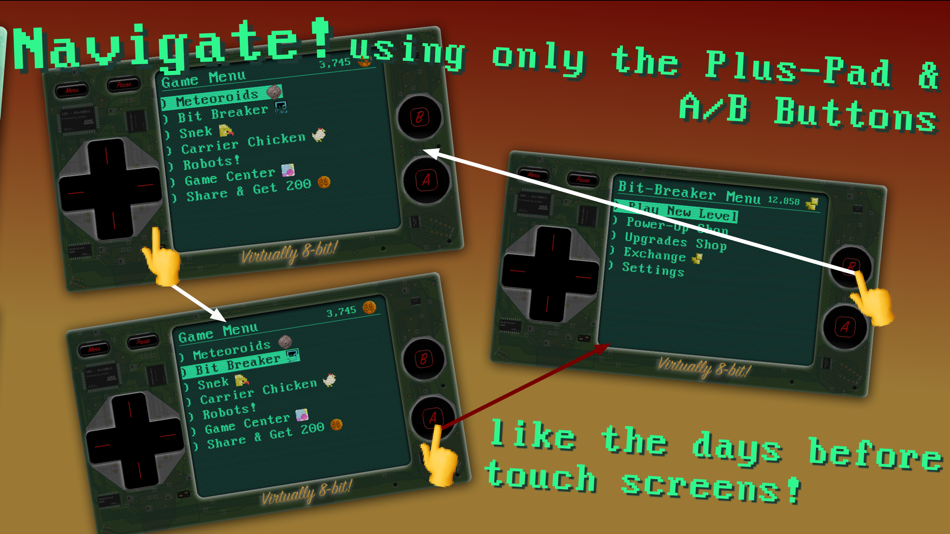#2. Virtually 8-bit! Game Console (iOS) Podle: Jonathan Dust