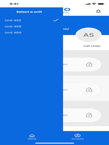 VivoControl iPad screenshot