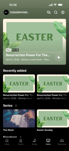 COGOP New York Inc. iPhone screenshot