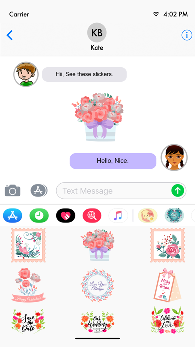 Floralgraphy Love Sticker screenshot