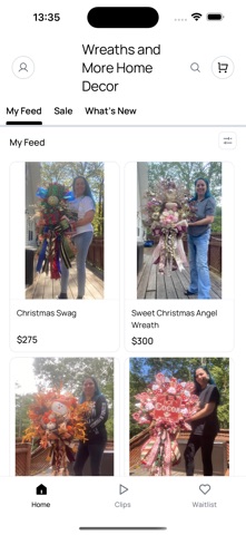 Wreaths and More Home Decor screenshot